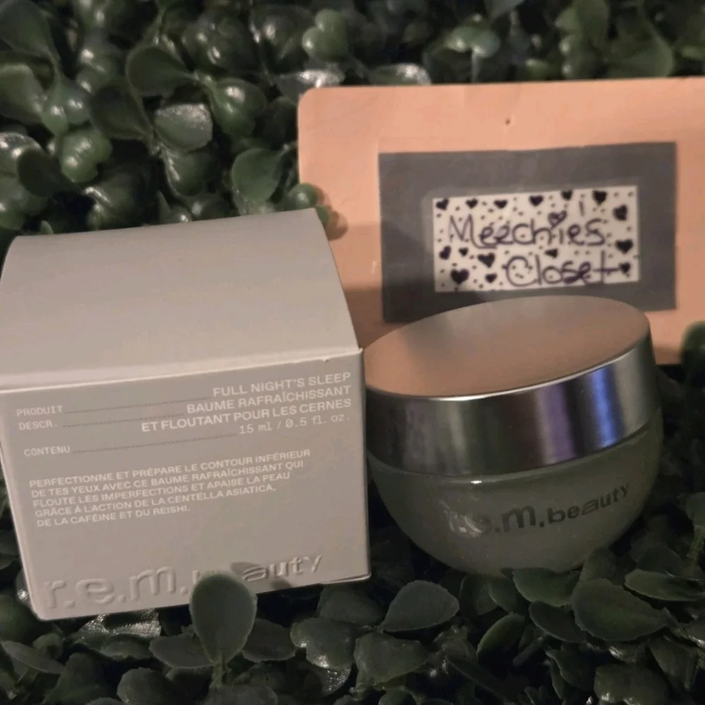 REM Beauty Full Night’s Sleep Cooling Blurring Undereye Balm 0.5 Fl Oz - NIB